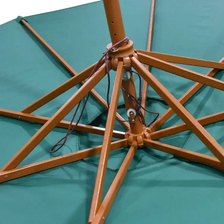 대형 나무 정원 우산